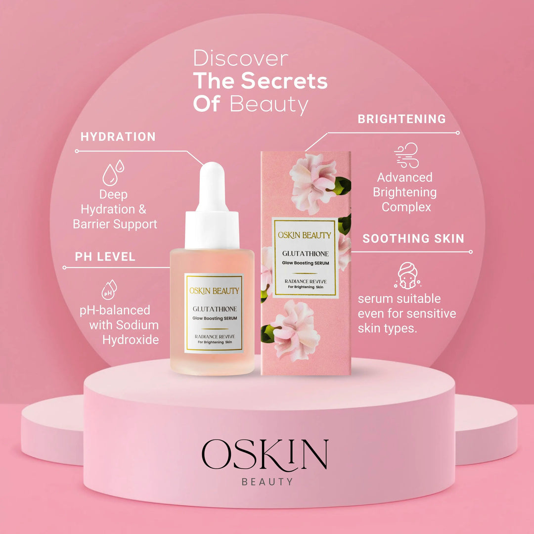 Glutathione Glow Boosting Serum Oskinbeauty